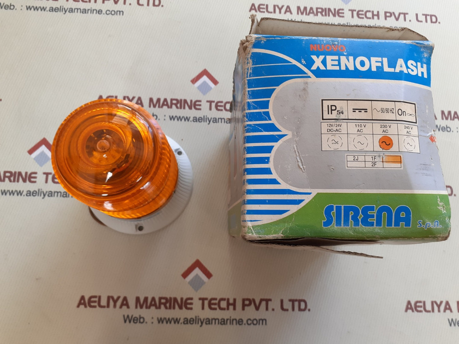 Andersson's agentur 333.220 blink lampe-orange