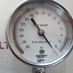 Ashcroft 0.2 inhg subd test gauge
