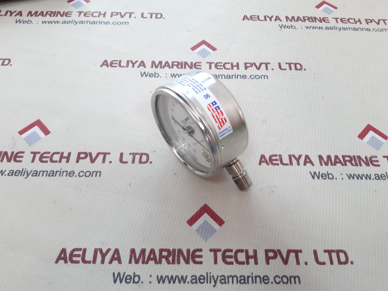 Ashcroft 0.2 inhg subd test gauge