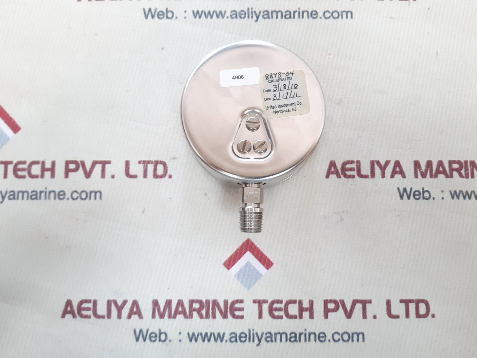 Ashcroft 0.2 inhg subd test gauge