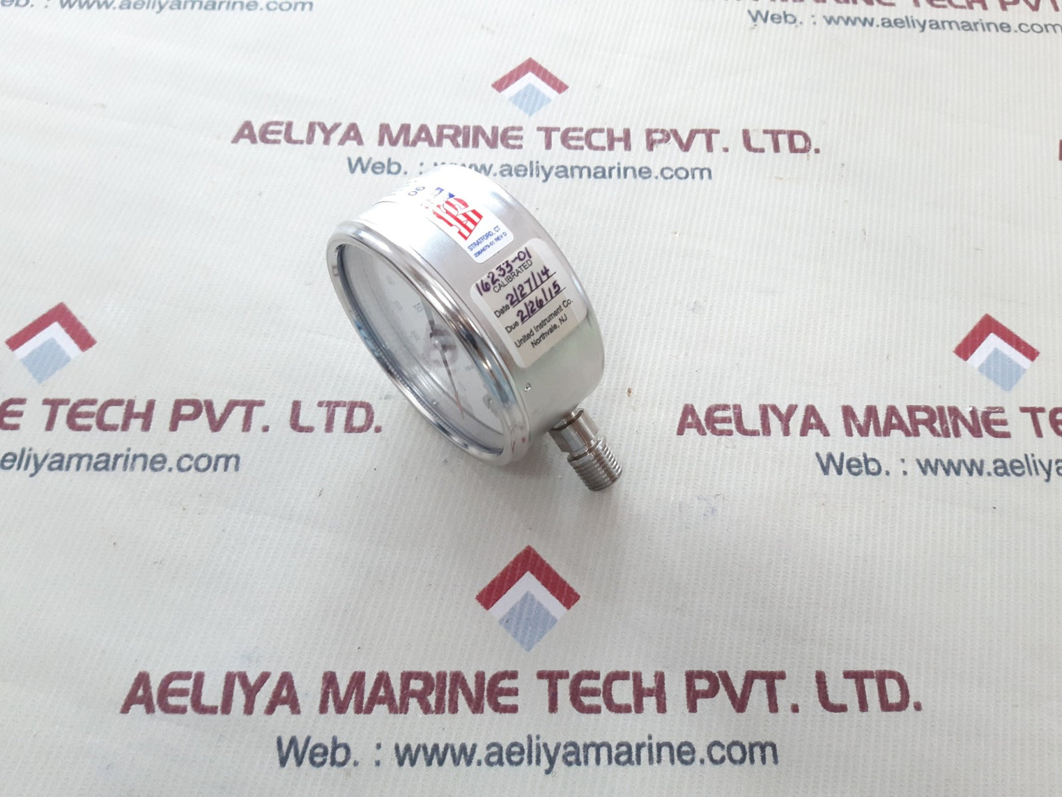 Ashcroft .5 psi subd test gauge