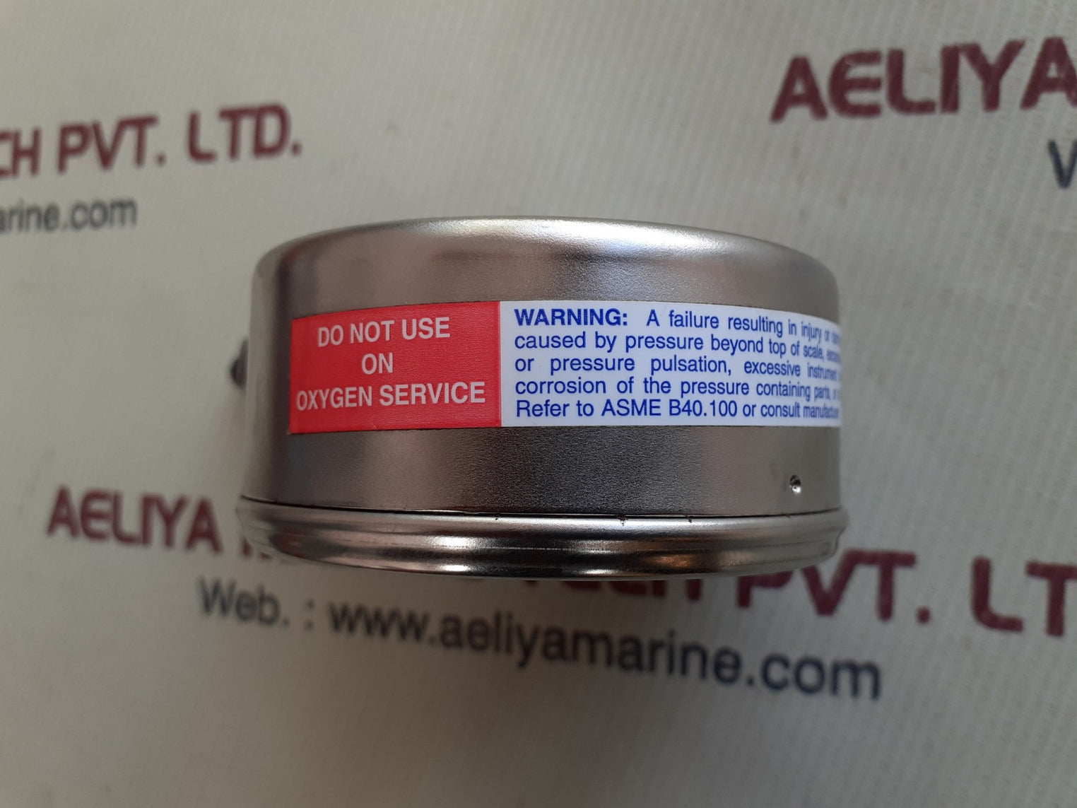 Ashcroft 0.5 psi subd test gauge