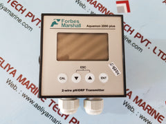 Forbes marshall aquamon 2000 plus 2-wire ph/orp transmitter