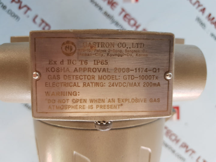 Gastron gtd-1000tx toxic gas detector meas.gas h2s