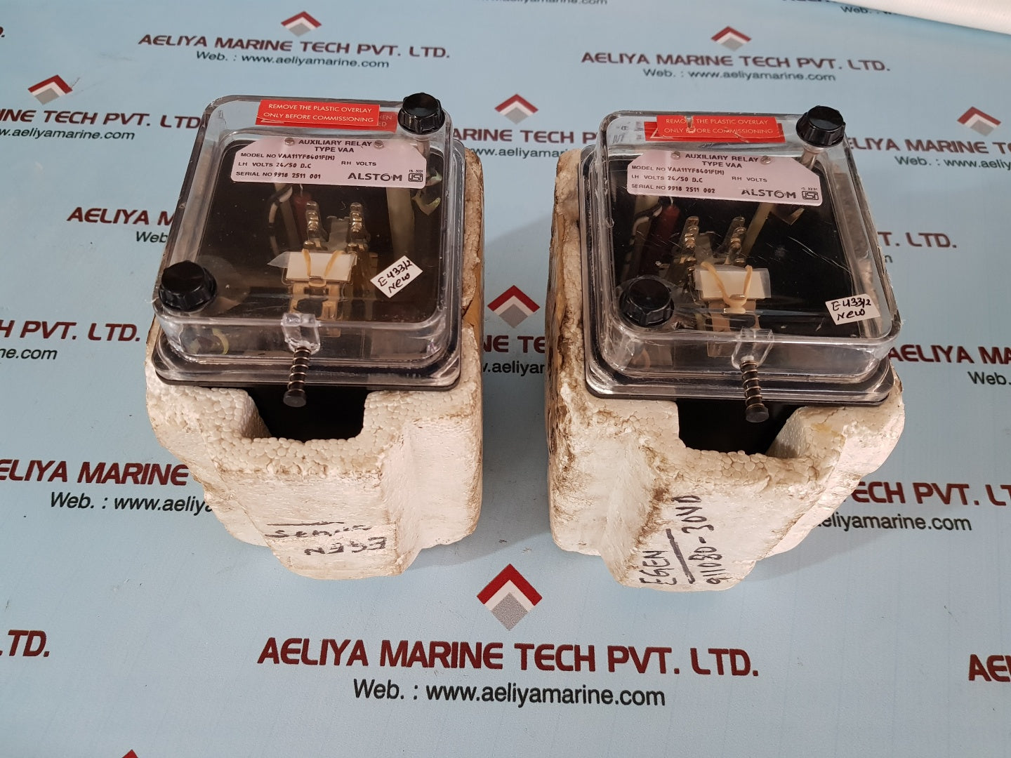 Alstom Vaa Auxiliary Relay Vaa11Yfb401F(M)
