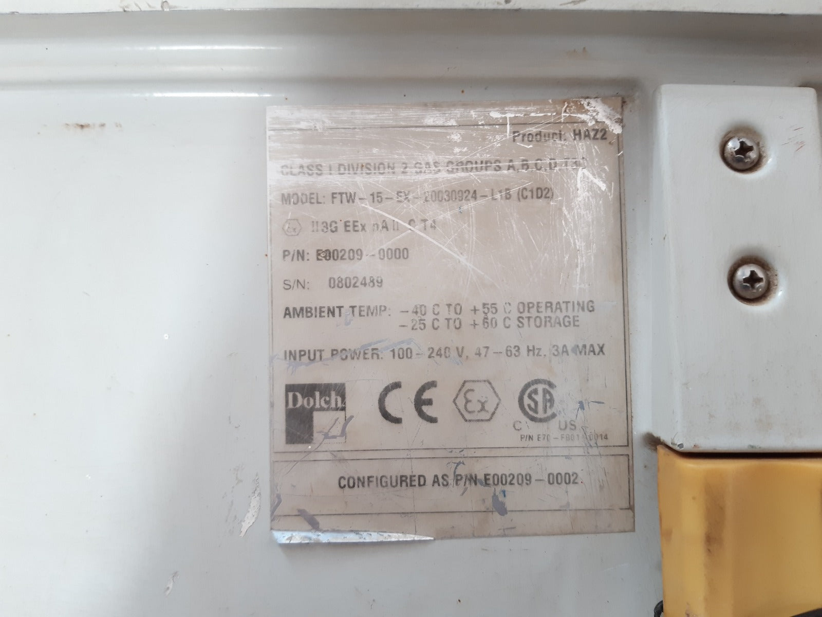 Nov md totco ftw-15-ex-20030924-l1b(c1d2) display 40223172-004
