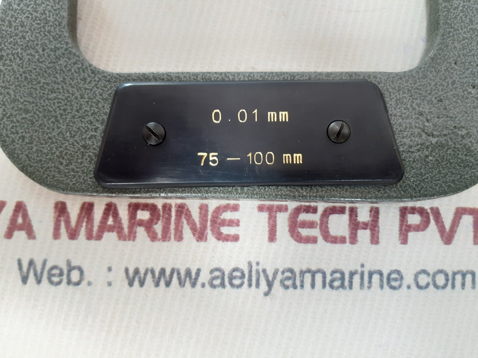 75-100 mm 0.01 mm micrometer
