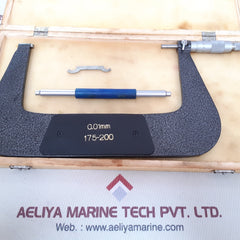 0.01 mm 175-200 mm external micrometer