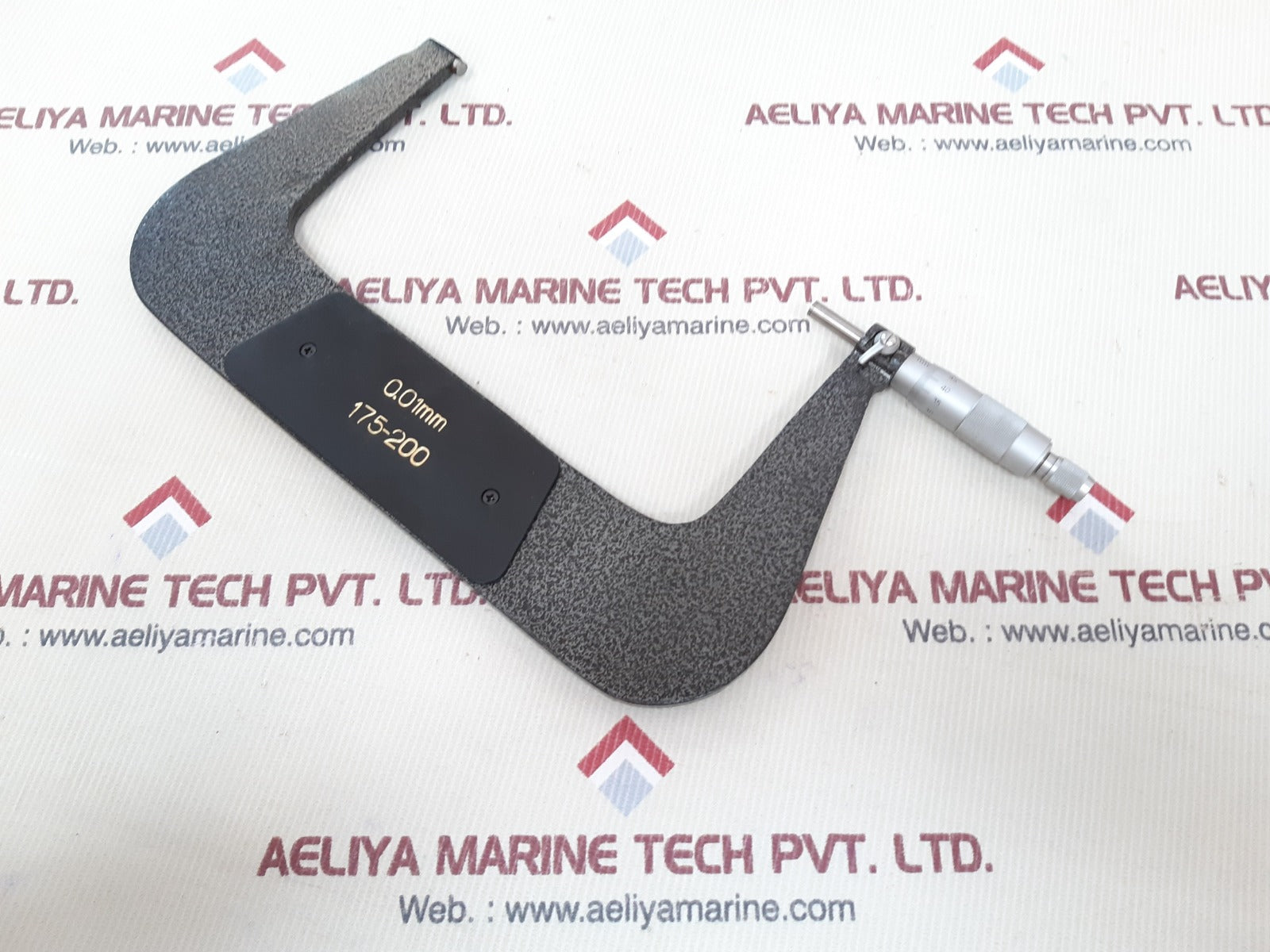 0.01 mm 175-200 mm external micrometer