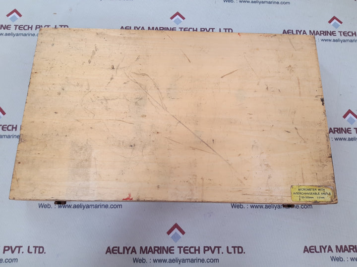 0.01 mm 150-300 mm micrometer with interchangeable anvils