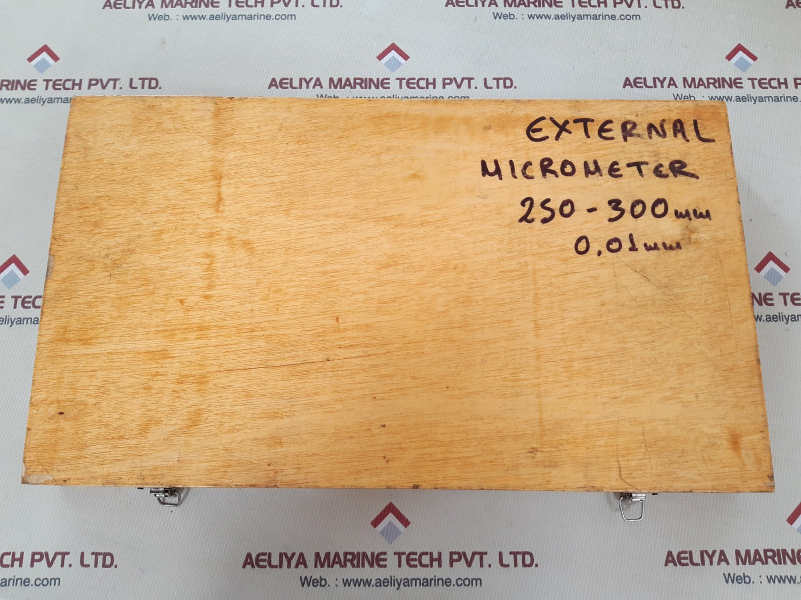 0.01 mm 250-300 mm external micrometer