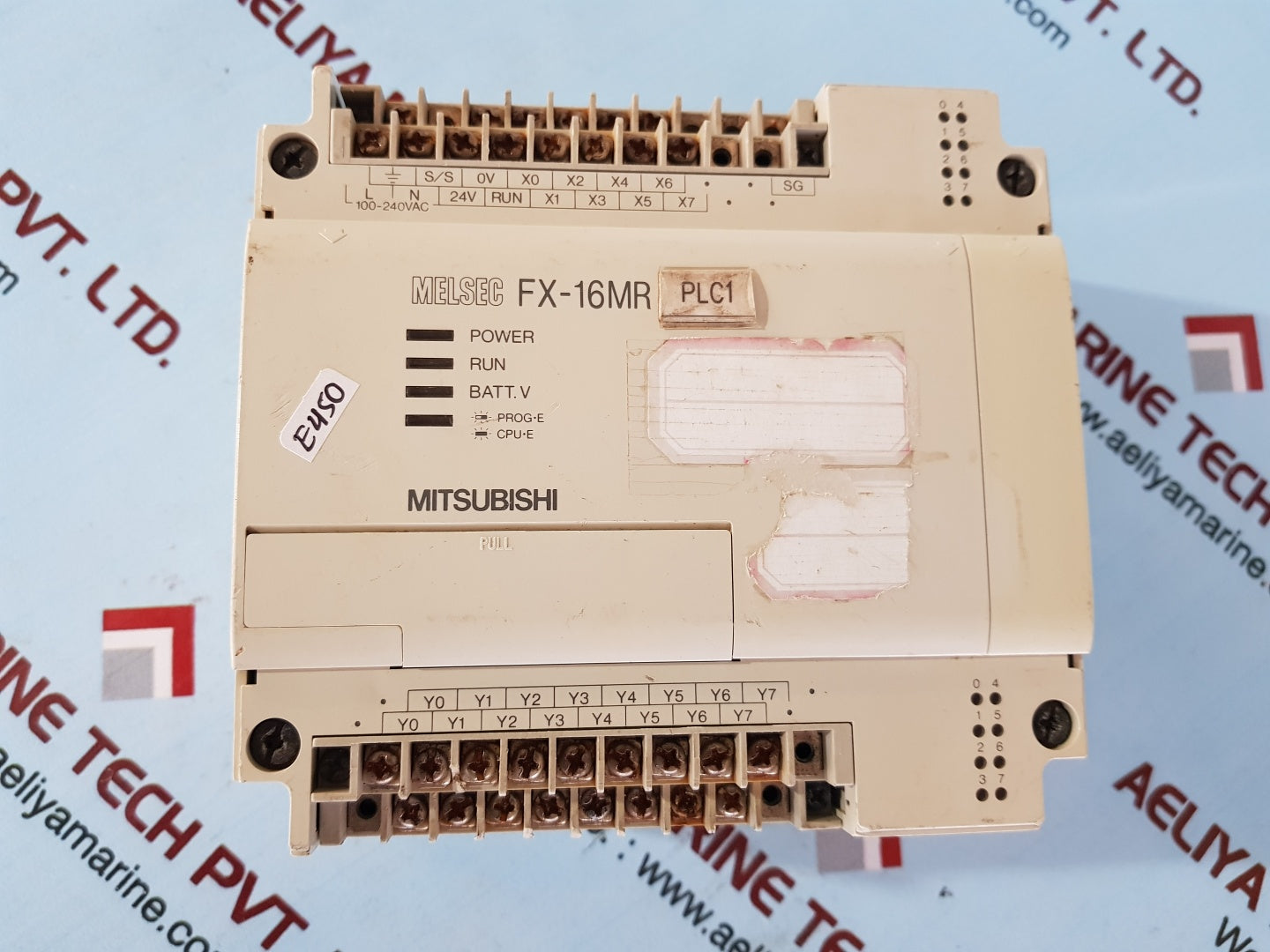 Mitsubishi melsec fx-16mr-es/ul programmable controller