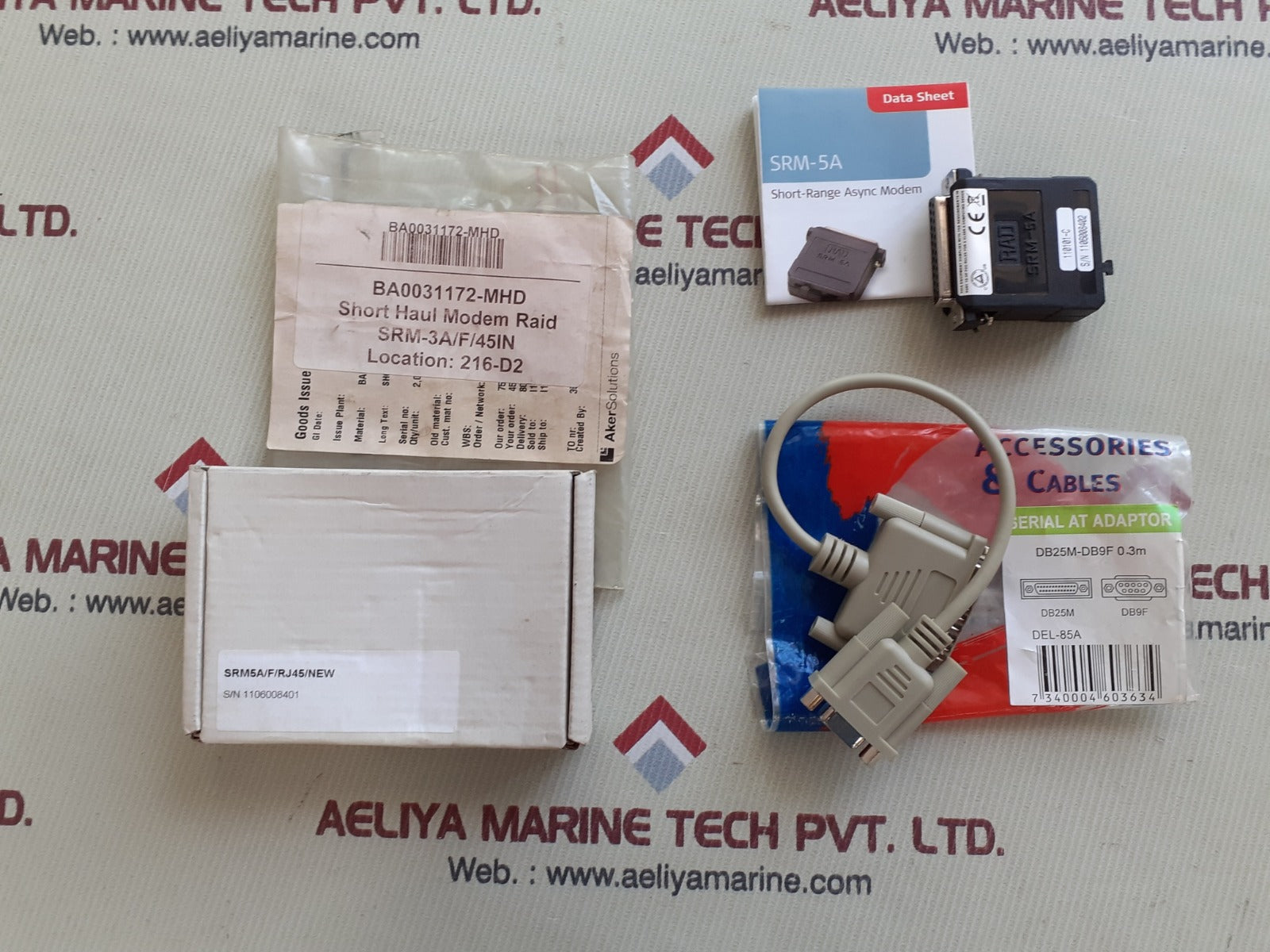 Rad srm-5a short haul modem raid
