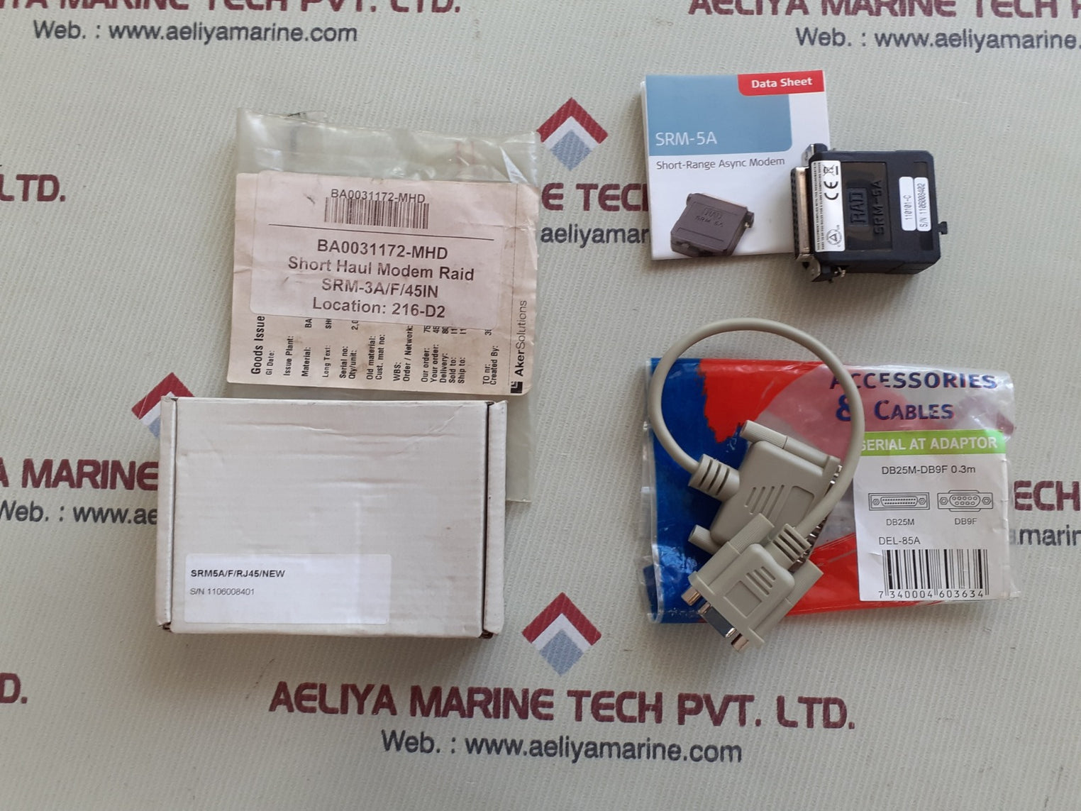 Rad srm-5a short haul modem raid