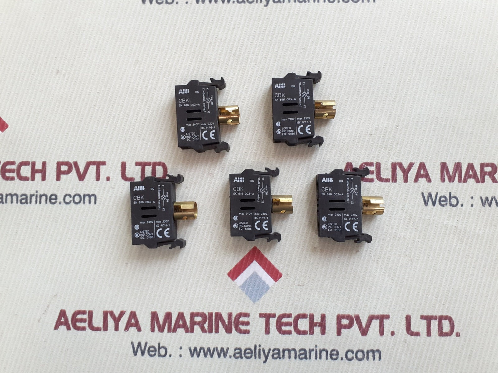 ABB cbk sk 616 003-a lamp block module