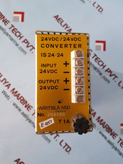 Wartsila nsd is 24.24 24 vdc/24 vdc converter