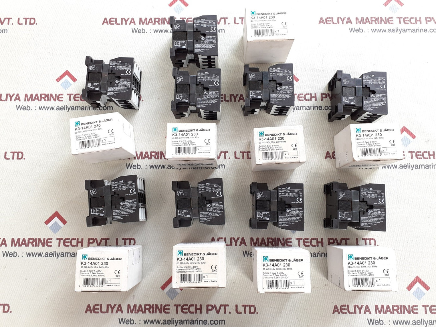 Benedikt & jager k3-14a01 230 circuit breaker