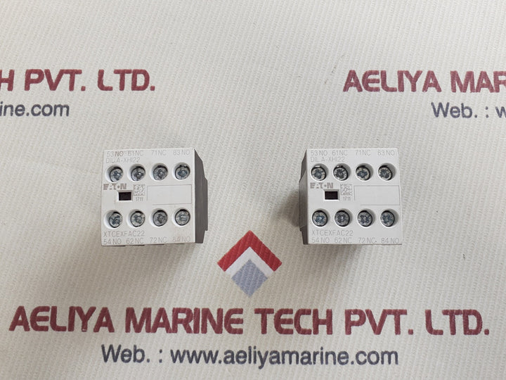 Eaton dil a-xhi22 contact block