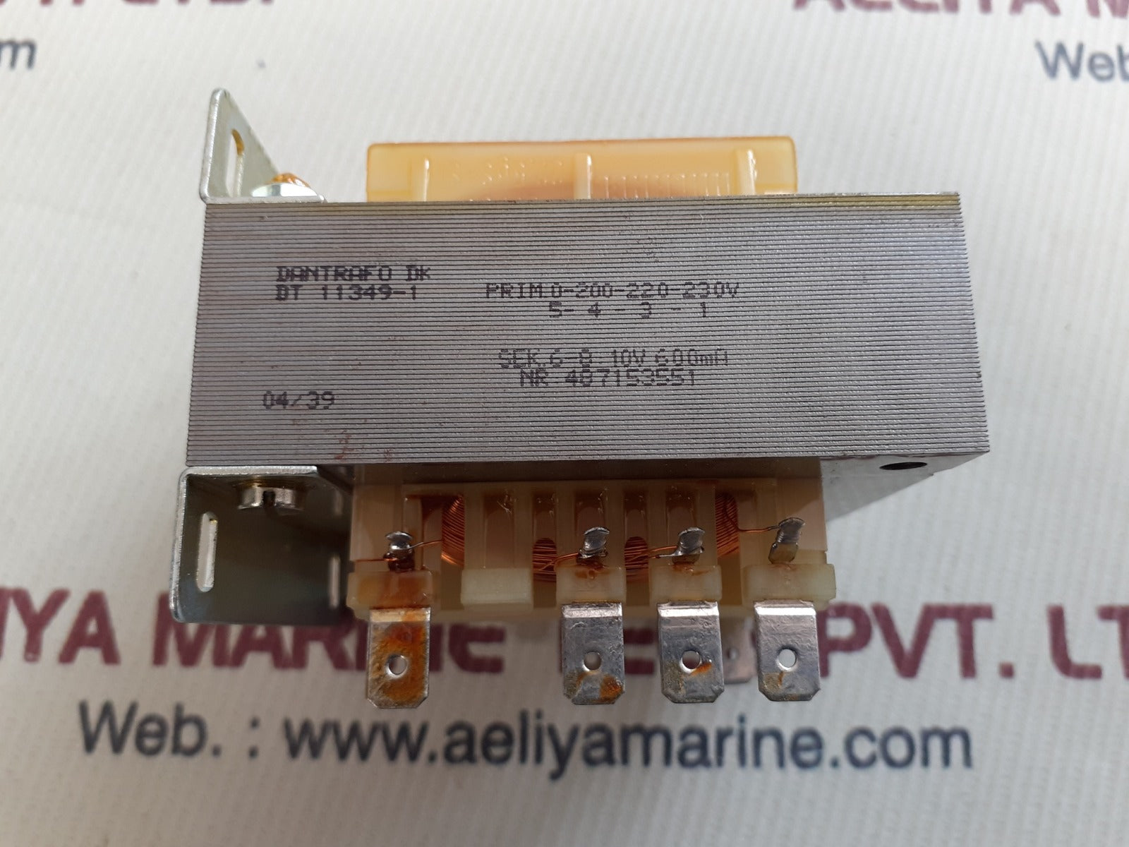 Electrolux 487153551 transformer 230/10v