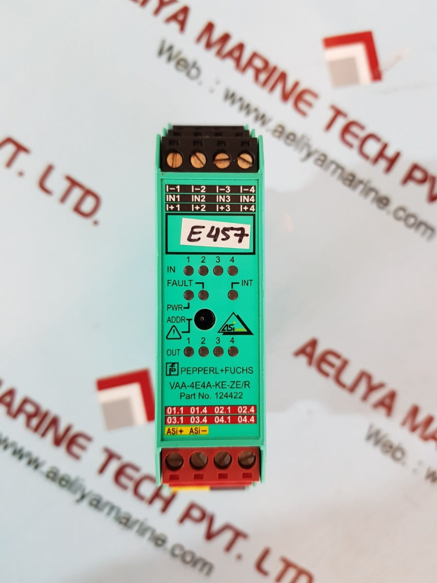 Pepperl+fuchs vaa-4e4a-ke-ze/r interface module 124422