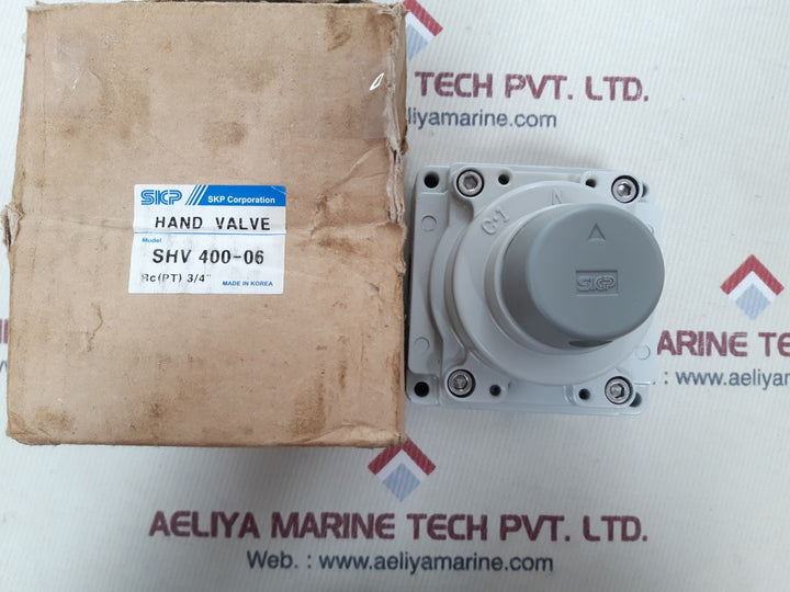 Skp Shv 400-06 Hand Valve 9.9Kgf/Cm²(140 Psi)