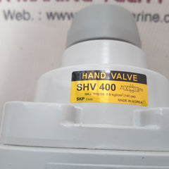 Skp shv 400 hand valve