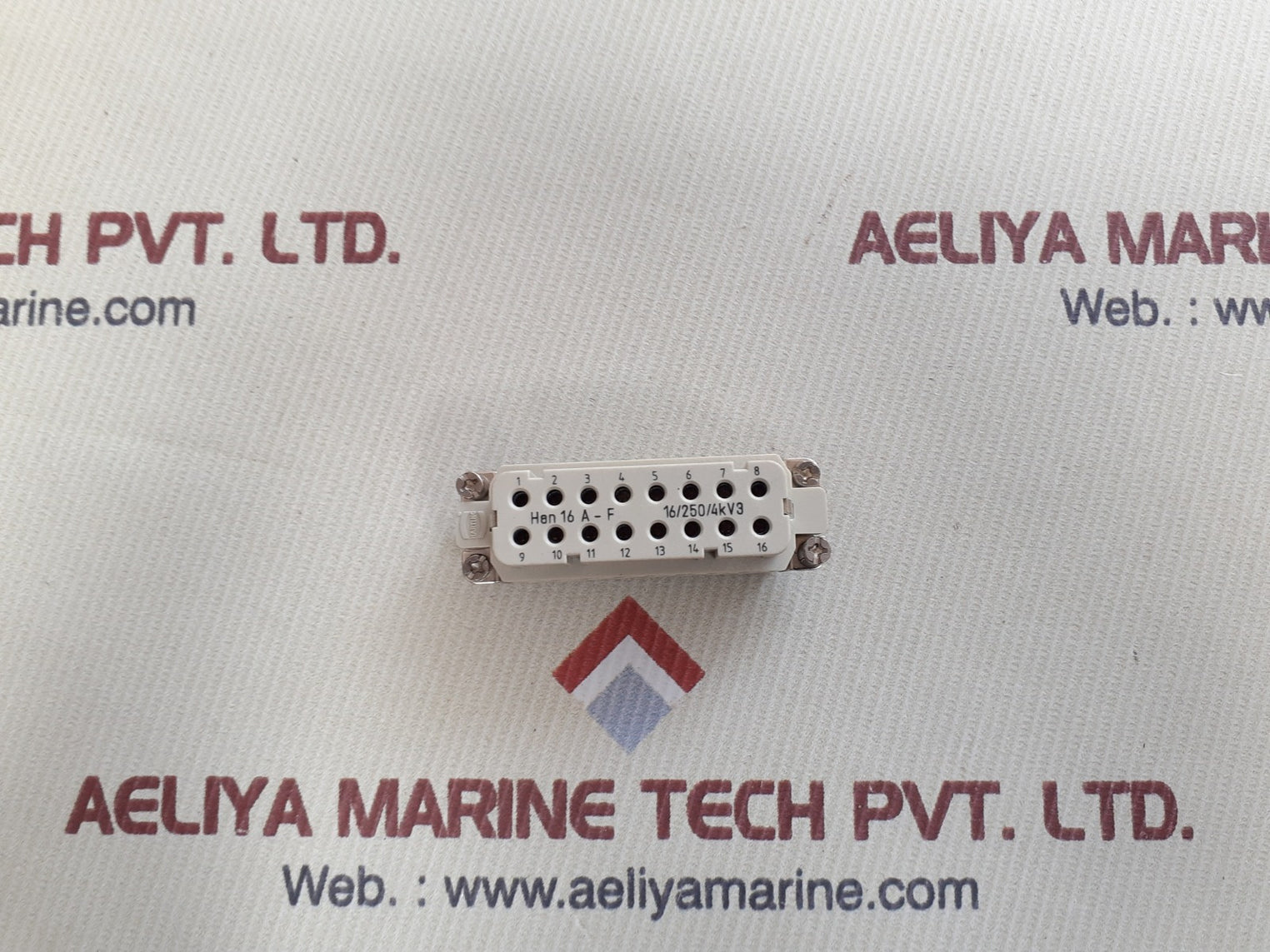 Harting han 16 a-f-s connector 