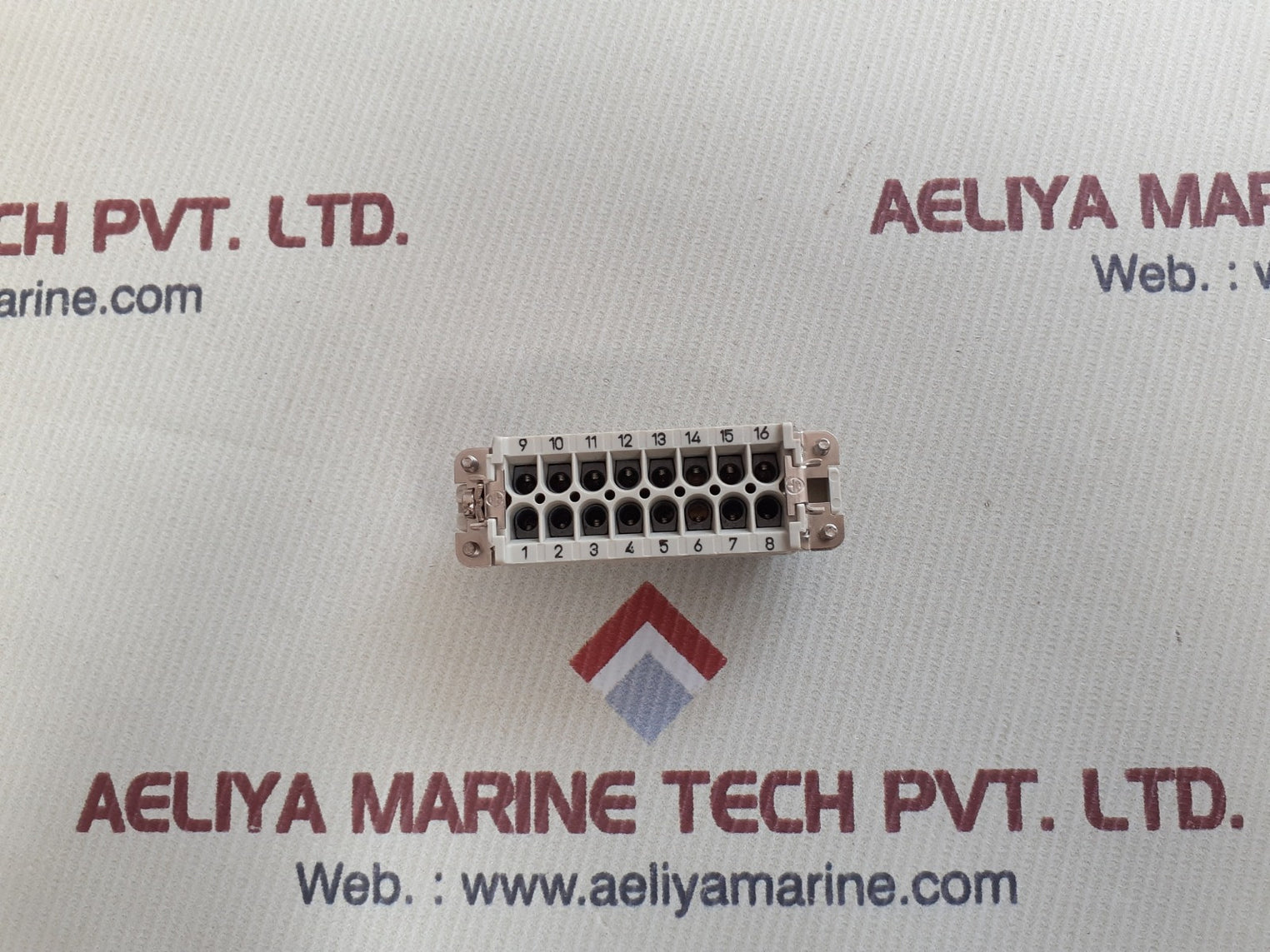 Harting han 16 a-f-s connector 