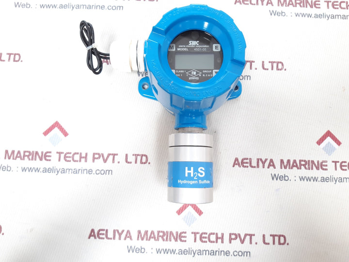 Sierra Monitor 4501-05 Gas Monitor Class 1 0-100Ppm H2S