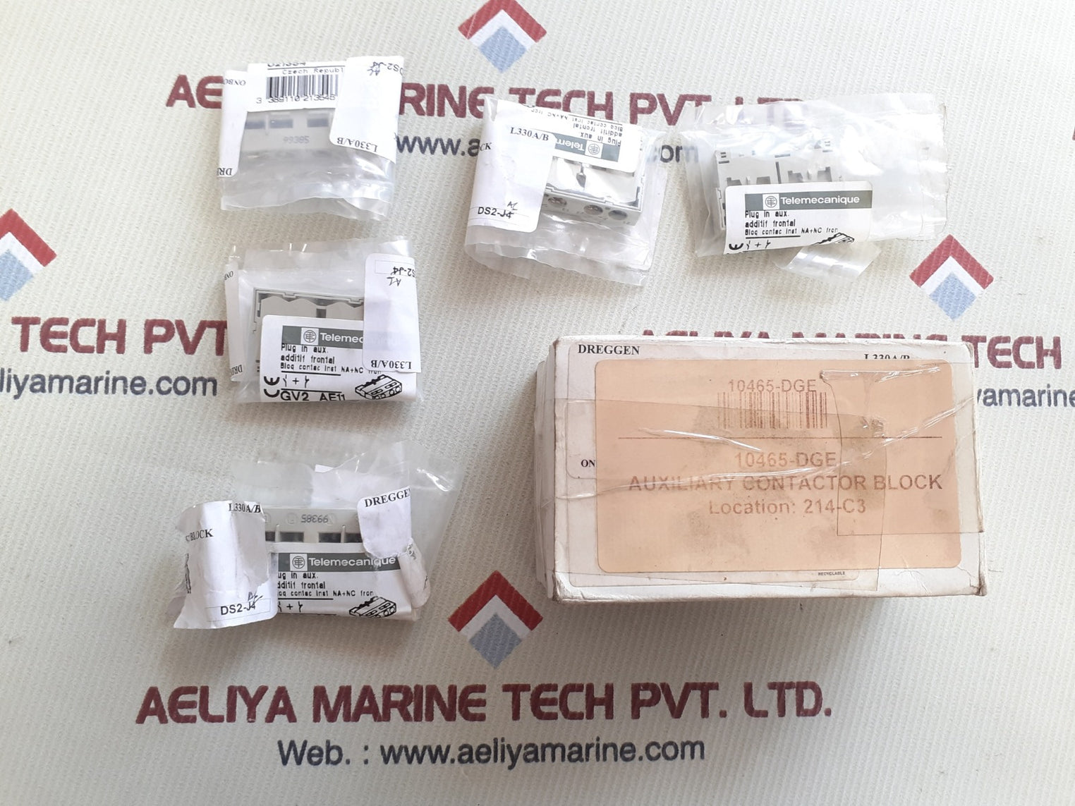 Telemecanique gv2 ae11 auxiliary contactor block