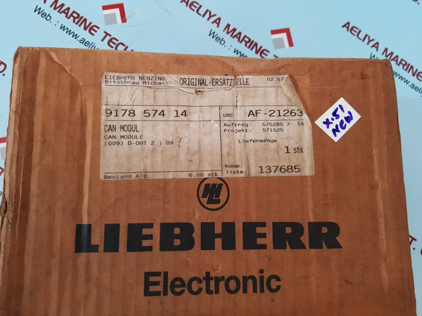 Liebherr 9178 574 14 can module af-21263