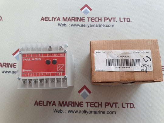 Crompton paladin 253-tvzw ac current transducer