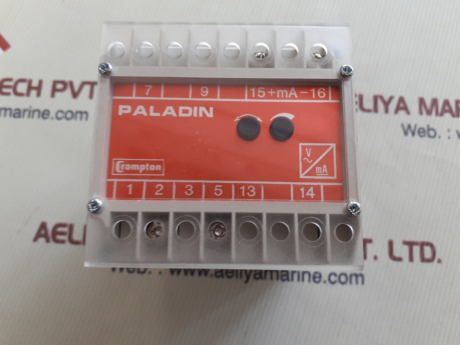 Crompton paladin 253-tvzw ac current transducer