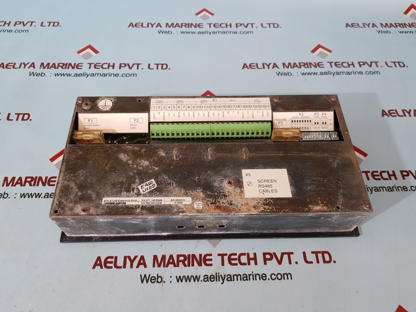 Lyngso marine ums 2100 basic alarm panel w 9926