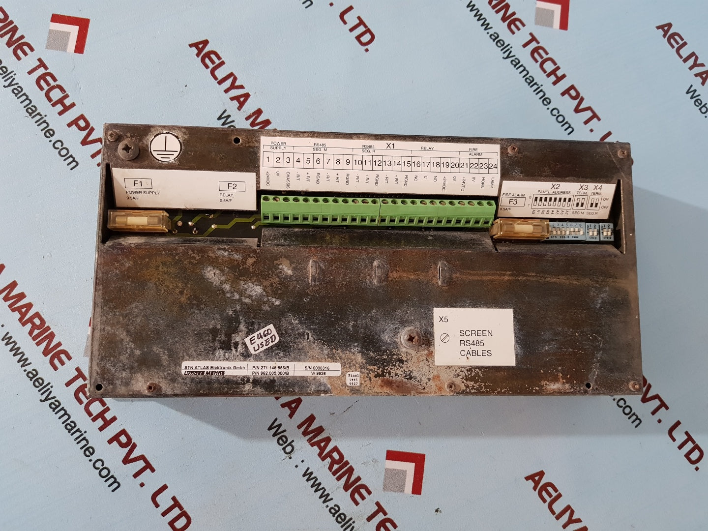 Lyngso marine ums 2100 basic alarm panel w 9926