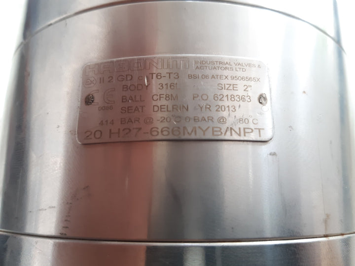 Habonim 316l valve