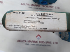 Parker 8241-1ws2c hydraulic valve