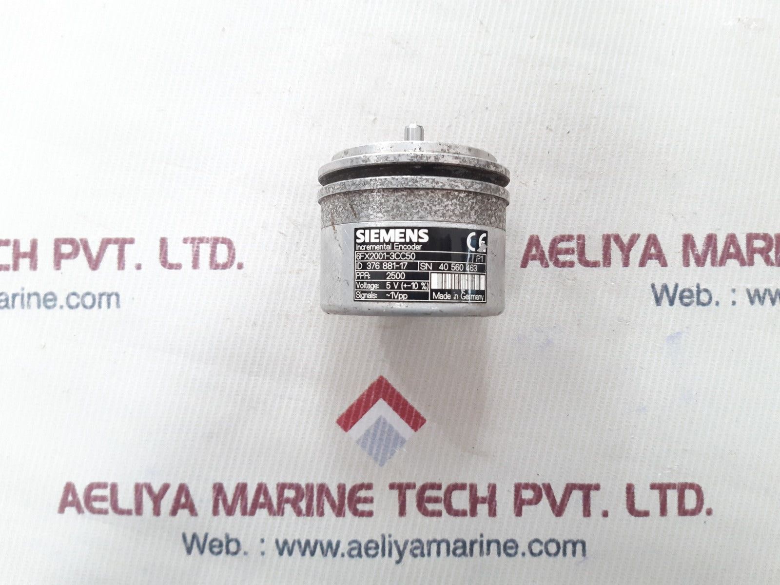 Siemens 6fx2001-3cc50 incremental encoder