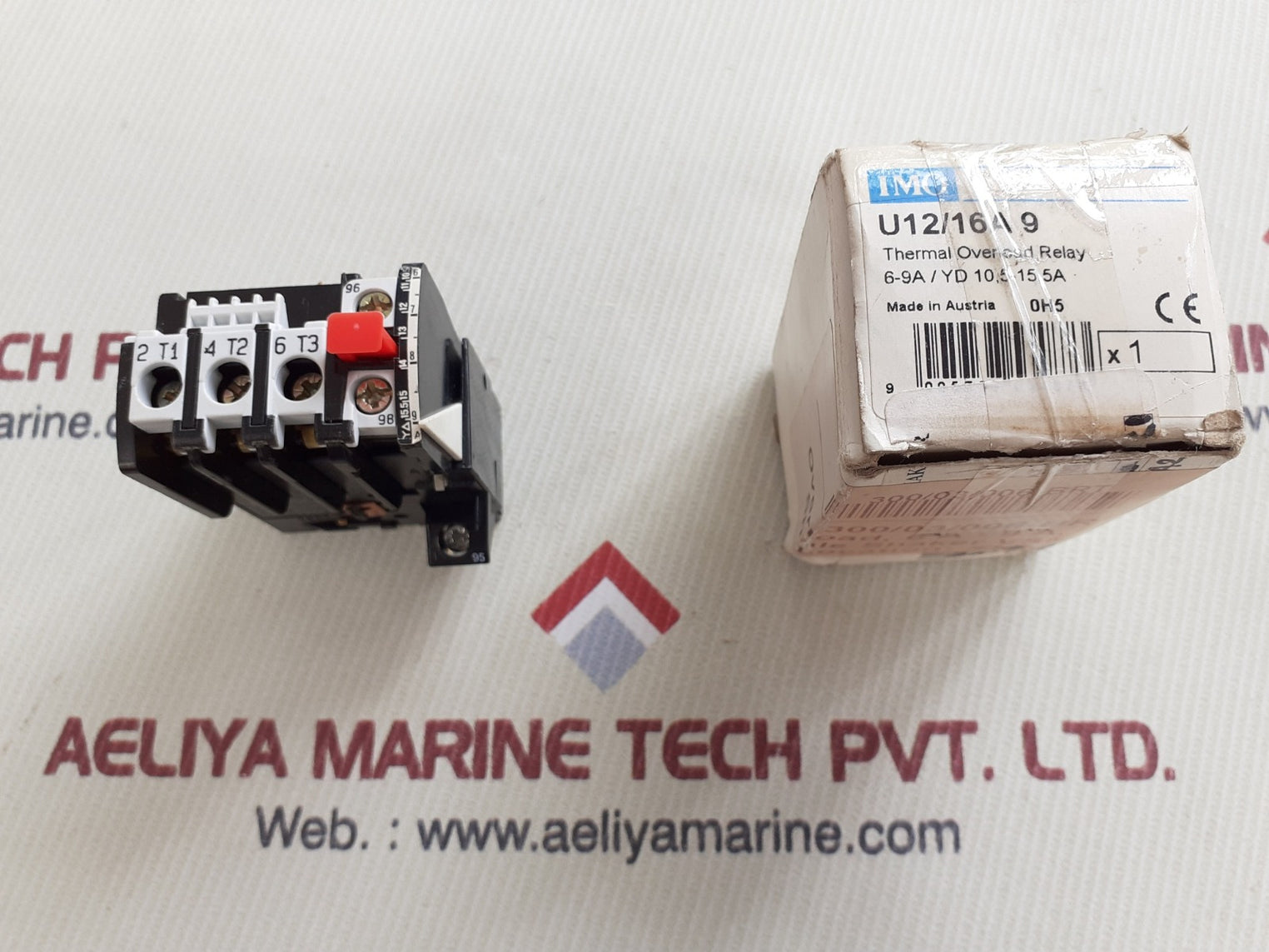 Imo u12/16a 9 thermal overload relay