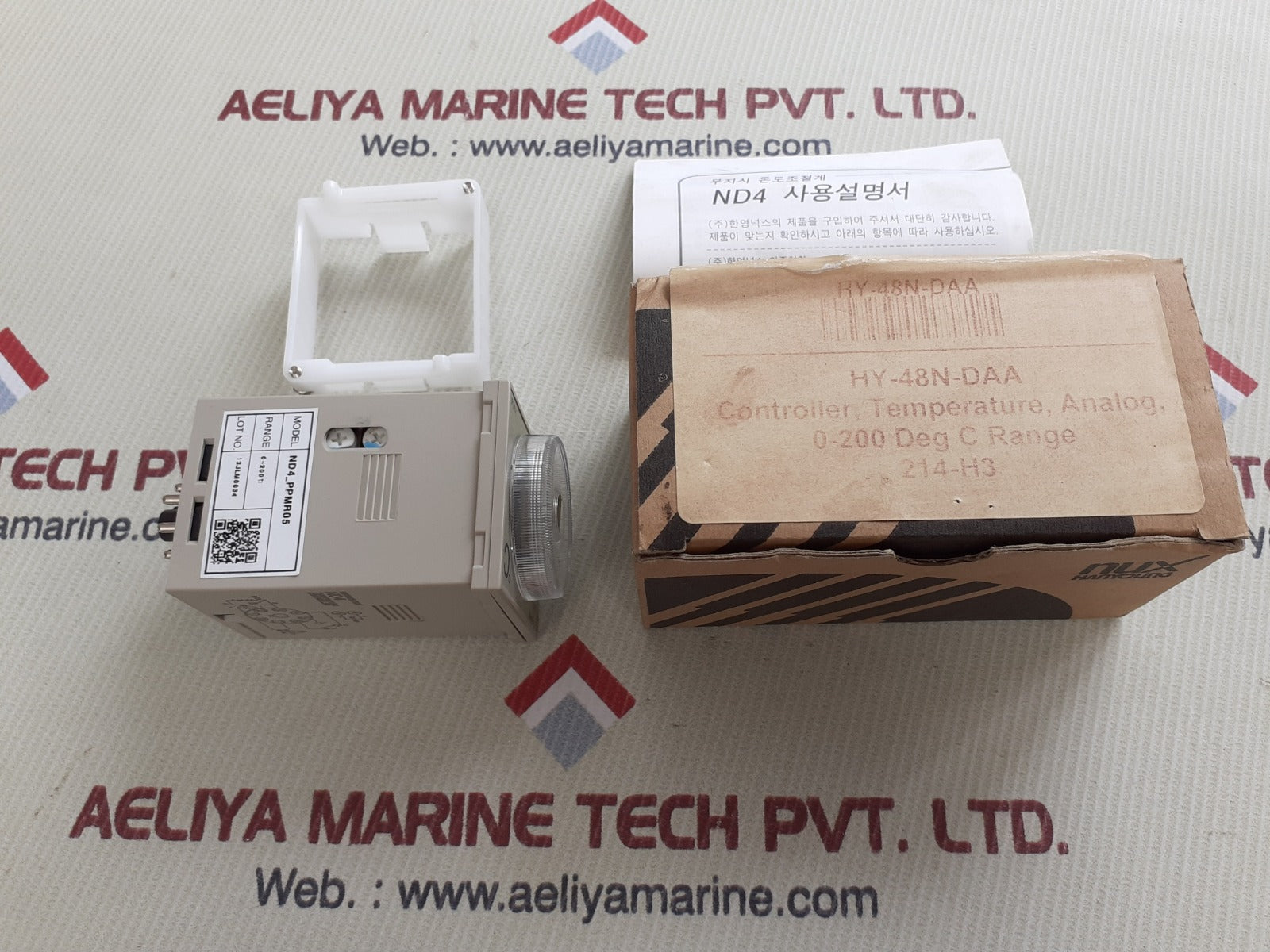 Hanyoung nd4-ppmr05 temperature controller