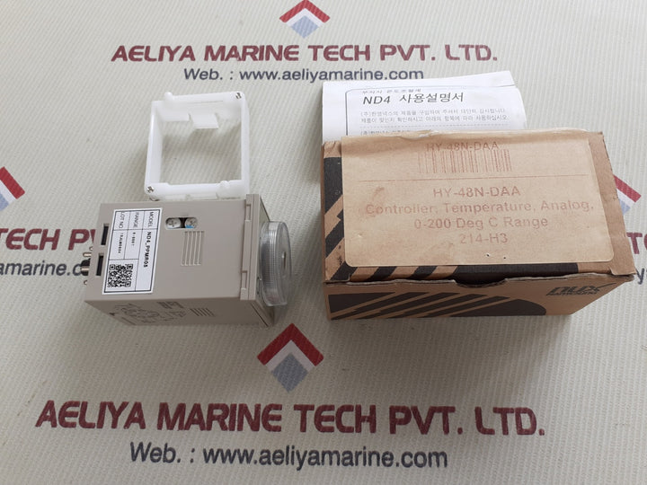 Hanyoung nd4-ppmr05 temperature controller
