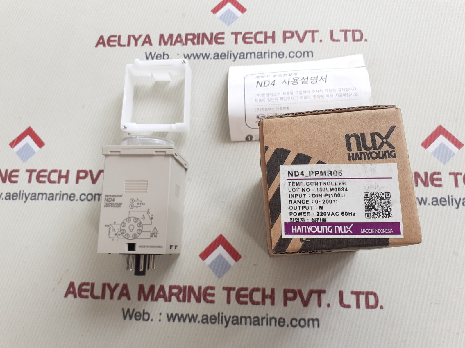 Hanyoung nd4-ppmr05 temperature controller