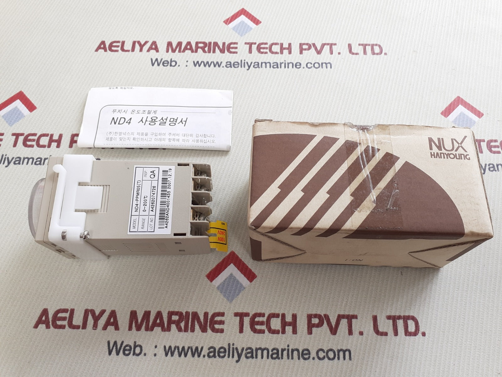 Hanyoung nd4-ppmr05(t) temperature controller