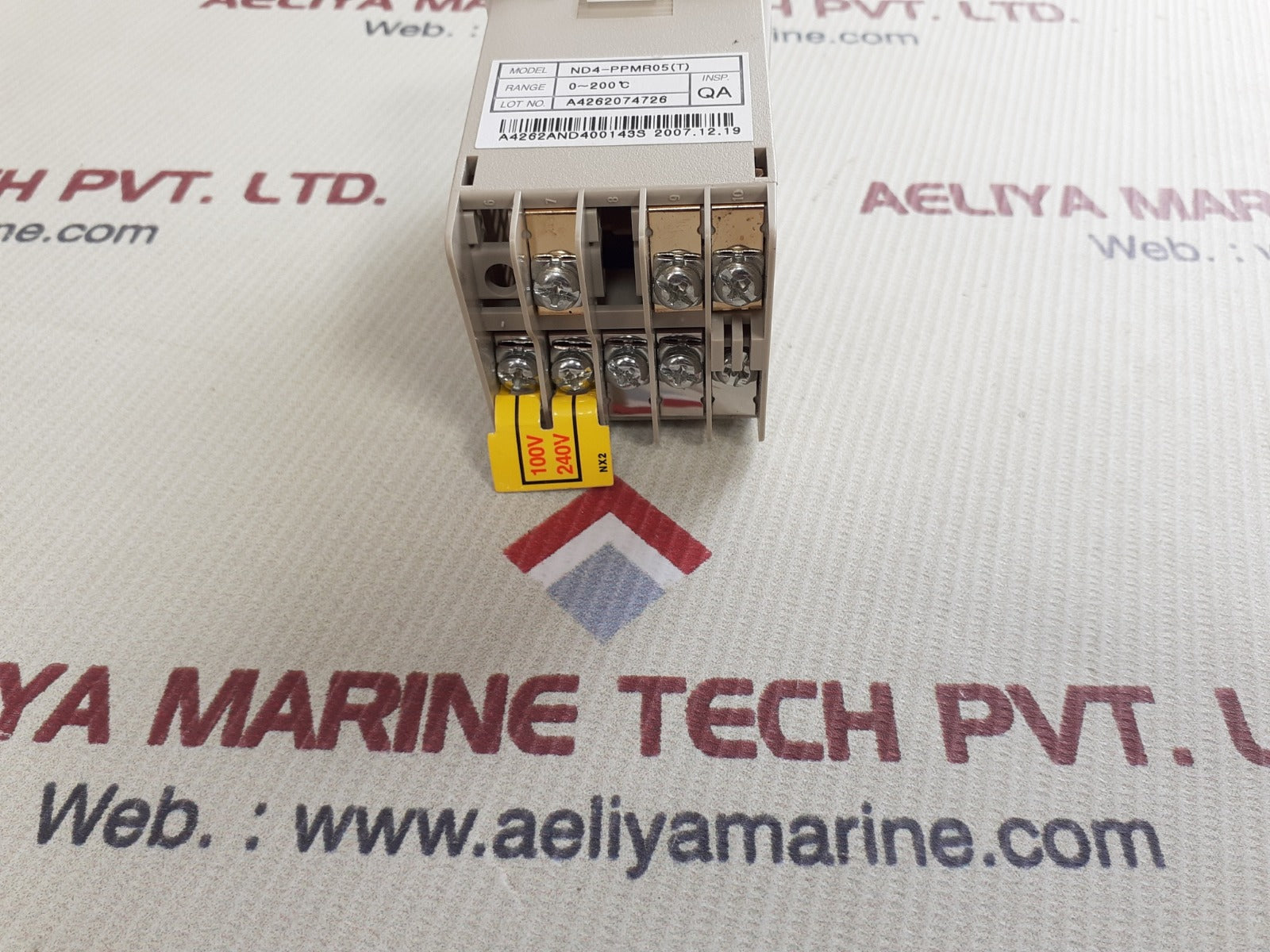 Hanyoung nd4-ppmr05(t) temperature controller