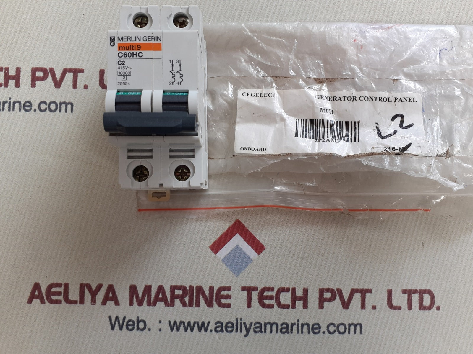 Merlin gerin multi9 c60hc c2 circuit breaker 
