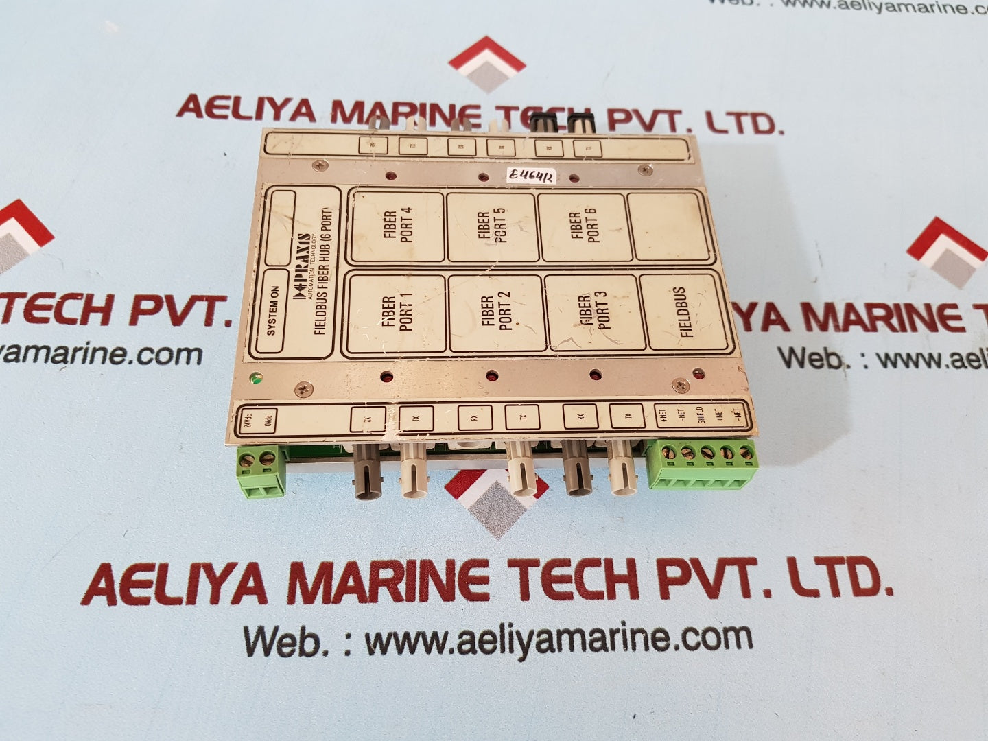 Praxis 98.6.040.700 Fieldbus fiber hub (6 port)