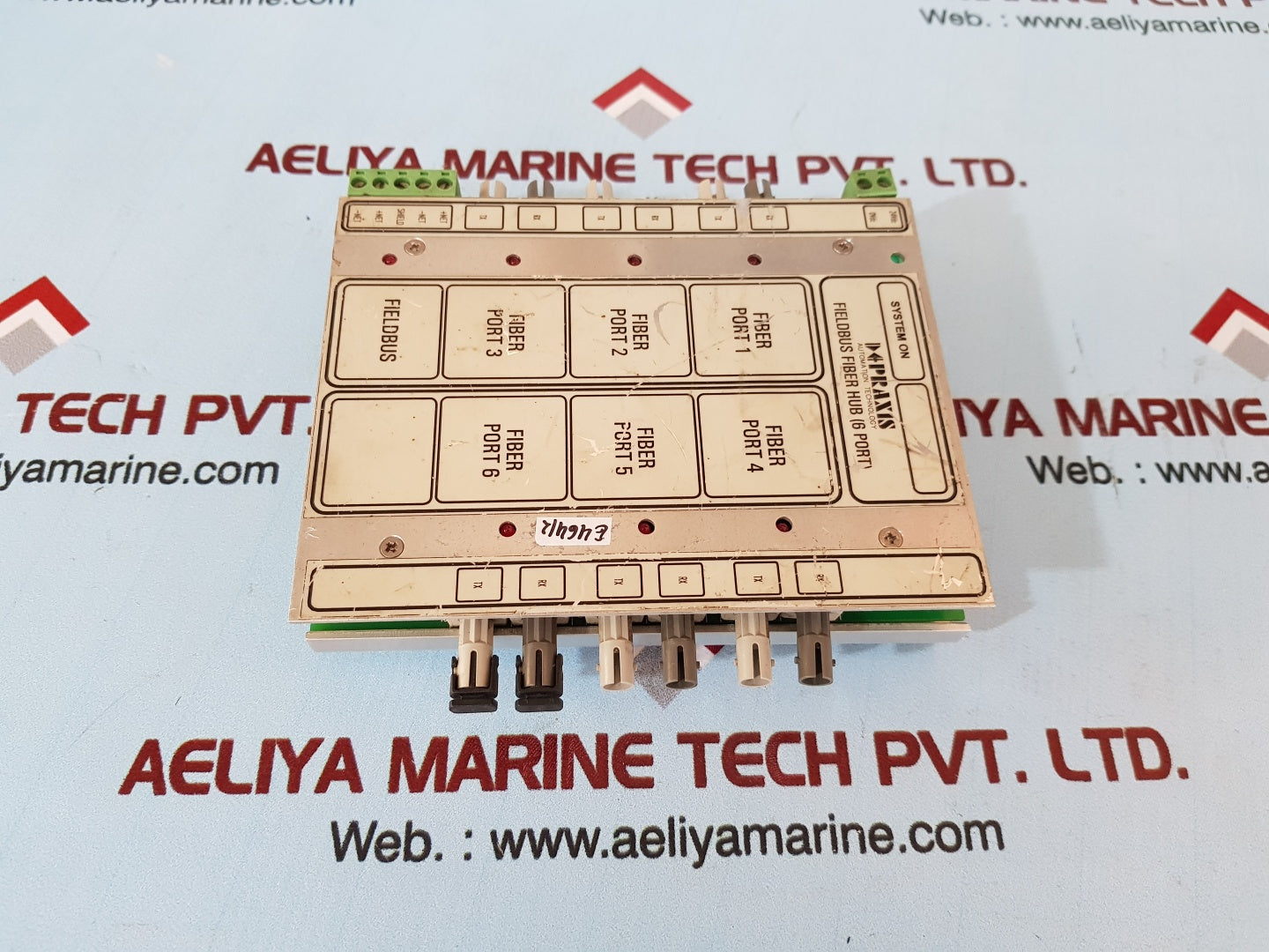 Praxis 98.6.040.700 Fieldbus fiber hub (6 port)