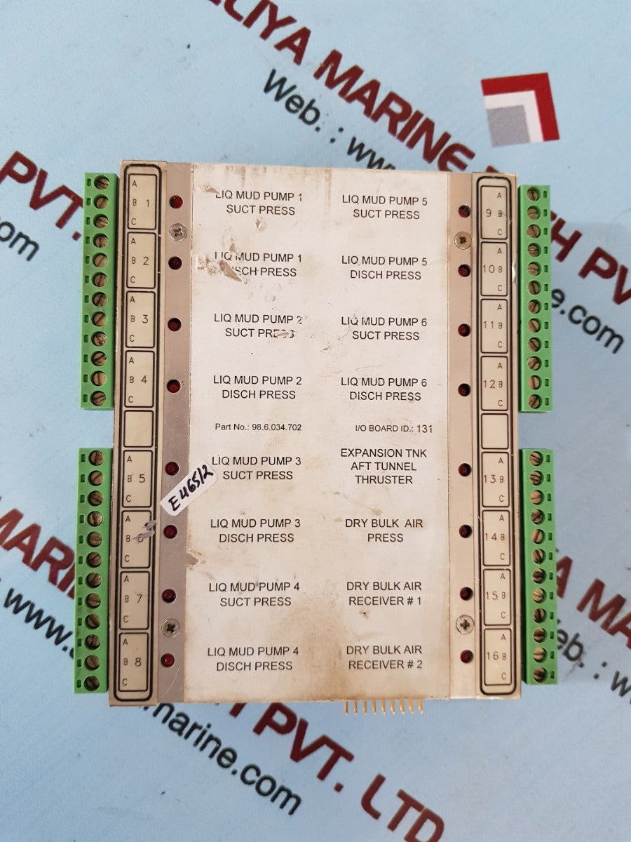 Praxis 98.6.034.702 i/o board