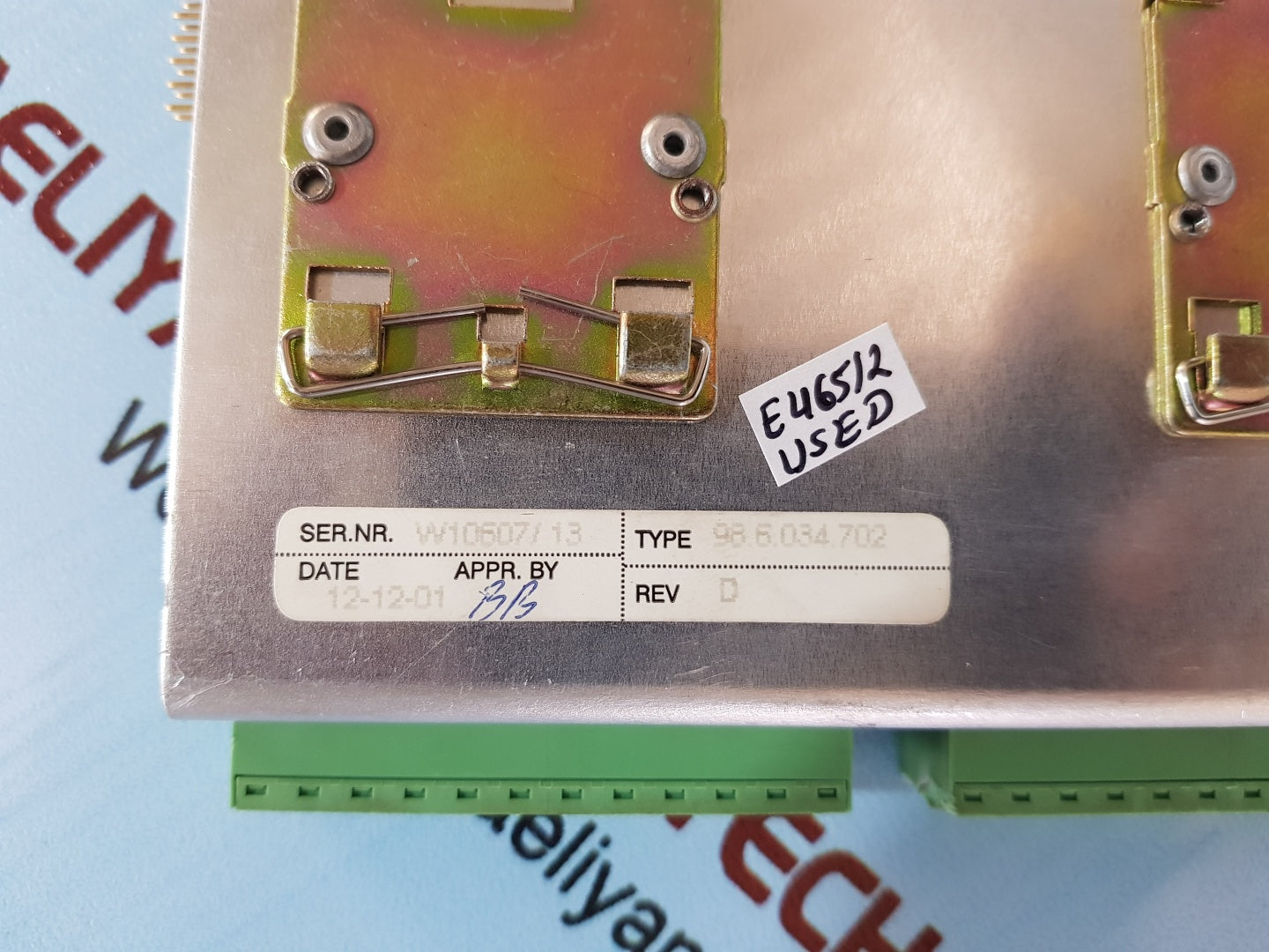 Praxis 98.6.034.702 i/o board