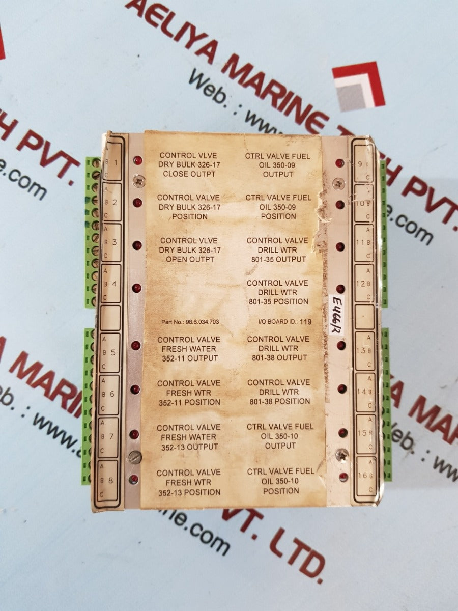 Praxis 98.6.034.703 i/o board